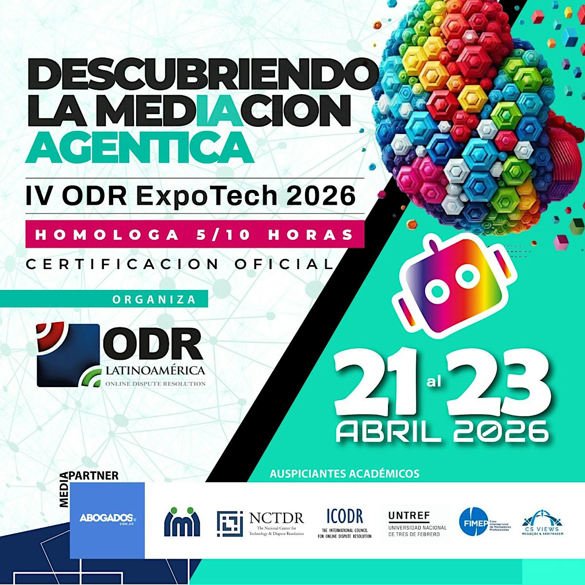 032_ Congreso Internacional sobre Mediación, Online Dispute Resolution (ODR) e Inteligencia Artificial